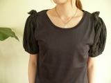 ANTIPAST¡¡COTTON-T MESH PUFF SLEVE (KNT80-L)¢ ANTIPAST¡¡COTTON-T MESH PUFF SLEVE (KNT80-L)¢