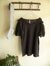 ANTIPAST¡¡COTTON-T MESH PUFF SLEVE (KNT80-L)¦ ANTIPAST¡¡COTTON-T MESH PUFF SLEVE (KNT80-L)¦