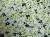 grin　コットンリネン裏毛7分袖の素朴な小花カーディガン（812C02）⑦